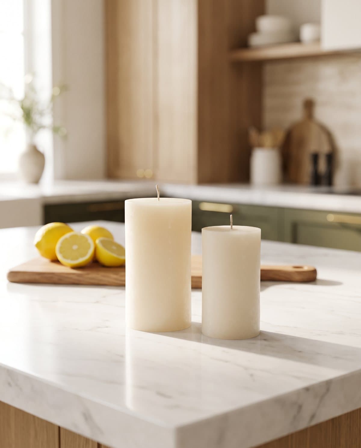 Smooth Candle Pair